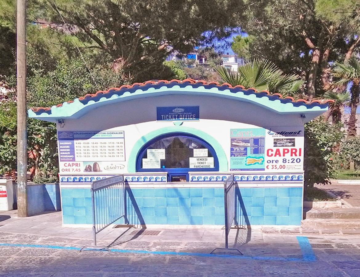 Casa Rosa Appartamento Con Giardino Cetara Eksteriør billede