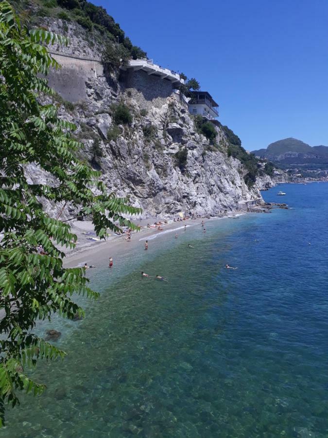 Casa Rosa Appartamento Con Giardino Cetara Eksteriør billede