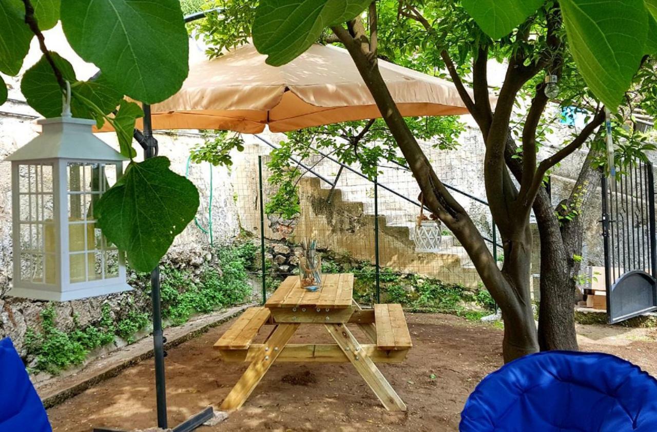 Casa Rosa Appartamento Con Giardino Cetara Eksteriør billede