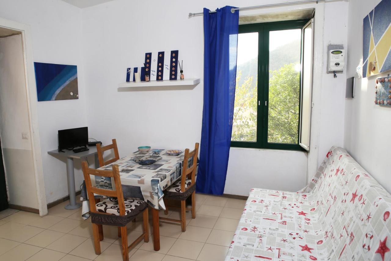 Casa Rosa Appartamento Con Giardino Cetara Eksteriør billede